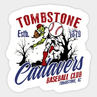 Tombstone Cadavers Sticker